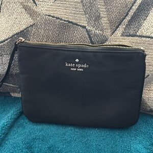 Kate Spade Black Wristlet Clutch